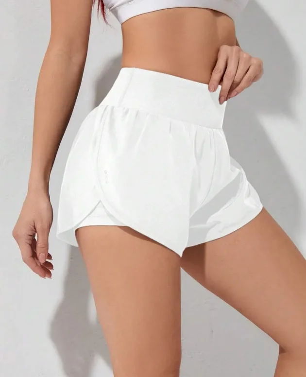 Solid Color Sports Shorts